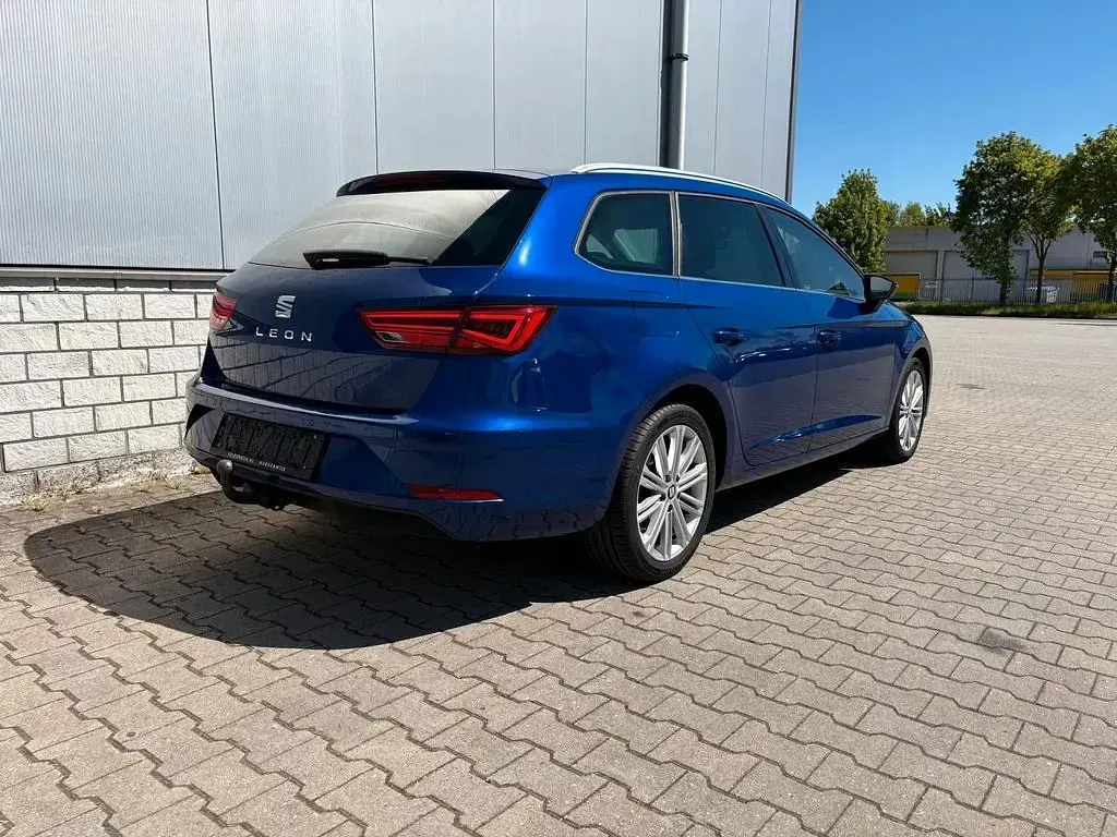 Gebraucht Seat Leon ST XCELLENCE 116 PS (85 kW) 2018 Blau Kombi