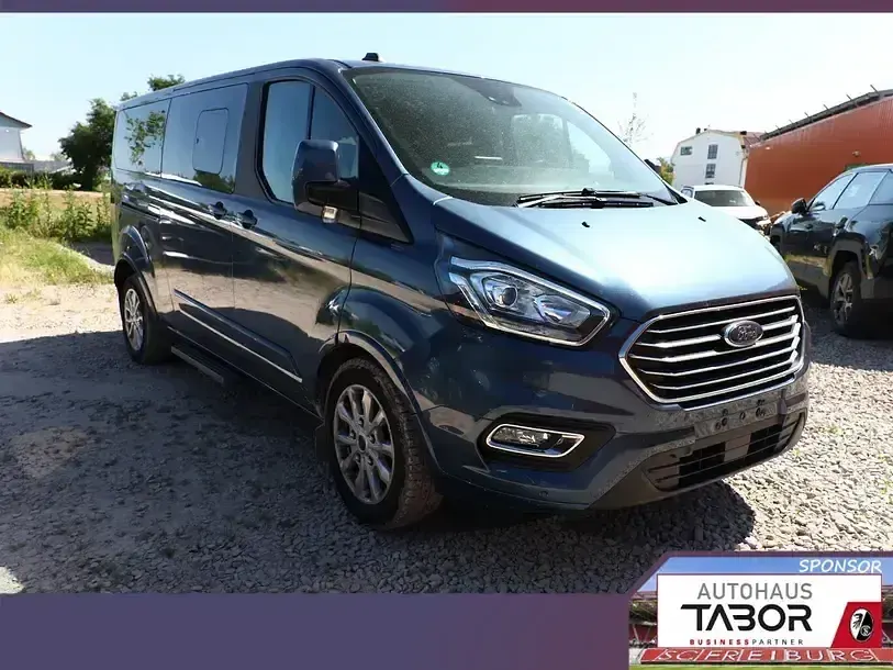 Gebraucht Ford Tourneo Custom Titanium 150 PS (110 kW) 2023 Blau Van