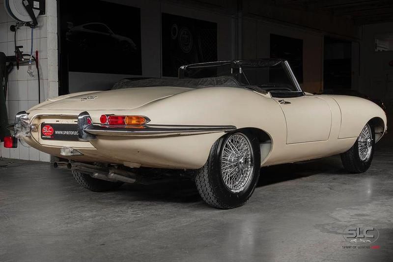 Gebraucht Jaguar E-Type 265 PS (194 kW) 1968 Beige Cabrio
