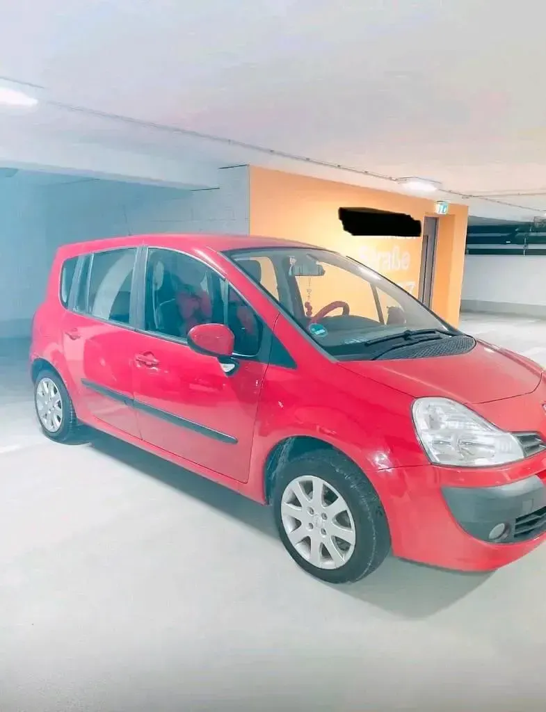 Brugt Renault Modus 112 HK (82 kW) 2009 Rød MPV