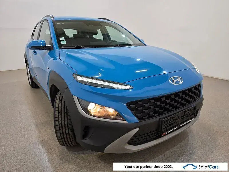 Gebraucht Hyundai Kona 136 PS (100 kW) 2022 Blau SUV
