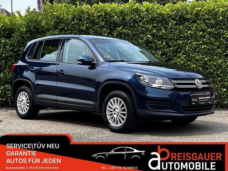 Blau Gebraucht 2011 VW Tiguan Trendline SUV | 8.299 € (Fairer Preis) - Bild 1/3