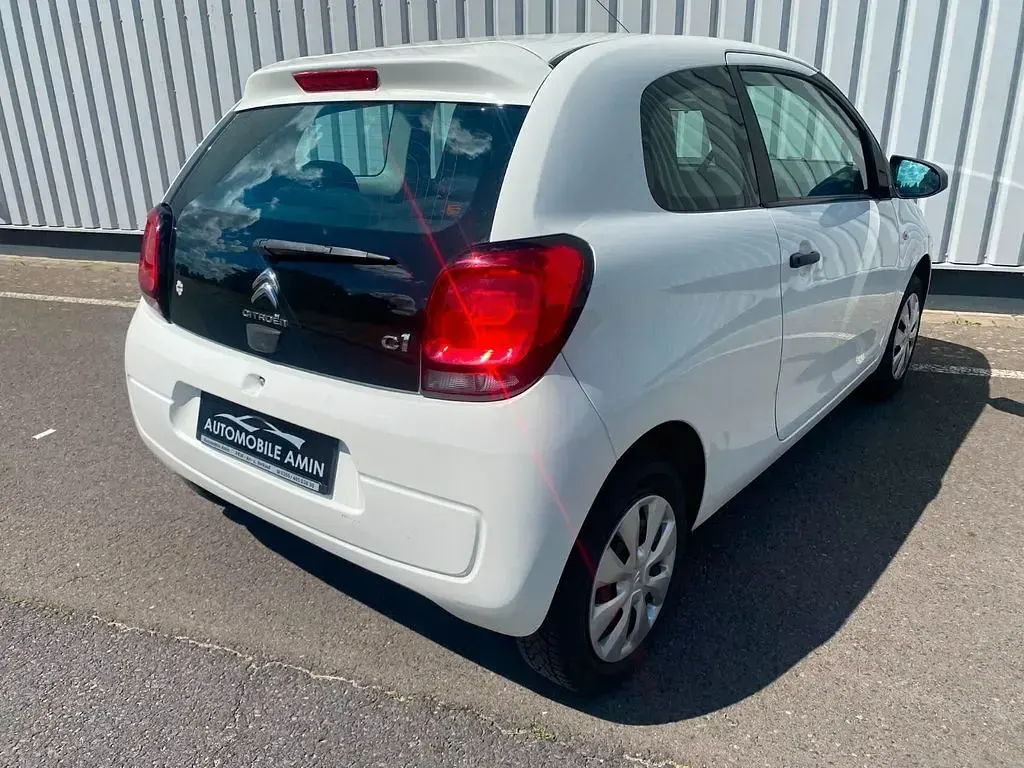 Gebraucht Citroën C1 Start 69 PS (50 kW) 2016 Weiß Kleinwagen