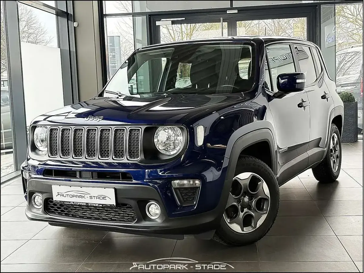 Gebraucht Jeep Renegade Longitude 120 PS (88 kW) 2020 Blau SUV