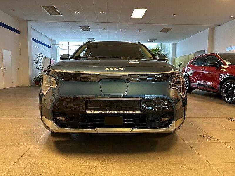 Gebraucht Kia e-Niro Inspiration 150 kW (204 PS) 2023 Mineralblau metallic (blau) SUV