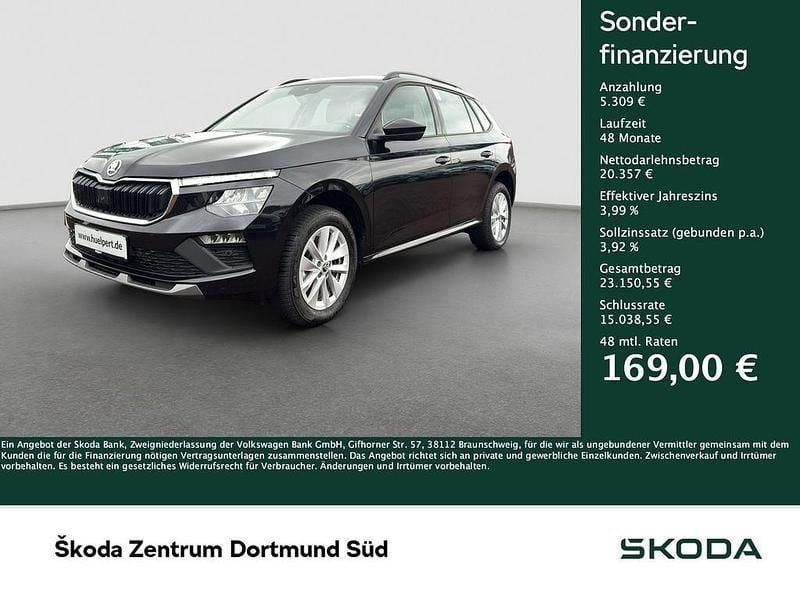 Schwarz Gebraucht 2024 Skoda Kamiq Selection SUV | 25.666 € (Guter Preis) - Bild 1/4