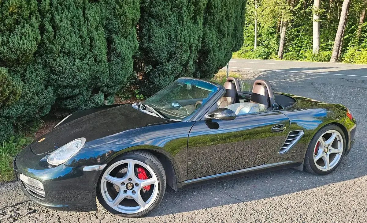 Gebraucht Porsche Boxster S 280 PS (205 kW) 2005 Schwarz Cabrio