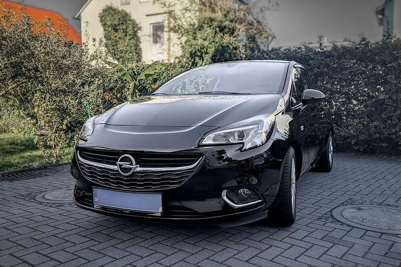 Schwarz Gebraucht 2018 Opel Corsa Limousine | 9.900 € (Fairer Preis) - Bild 1/4