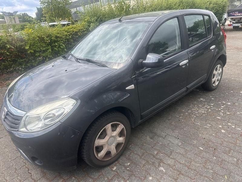 Gebraucht Dacia Sandero Lauréate 87 PS (63 kW) 2009 Schwarz Kleinwagen