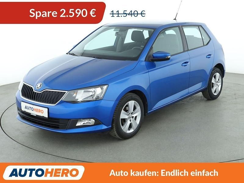 Gebraucht Skoda Fabia Ambition 90 PS (66 kW) 2016 Blau Kleinwagen