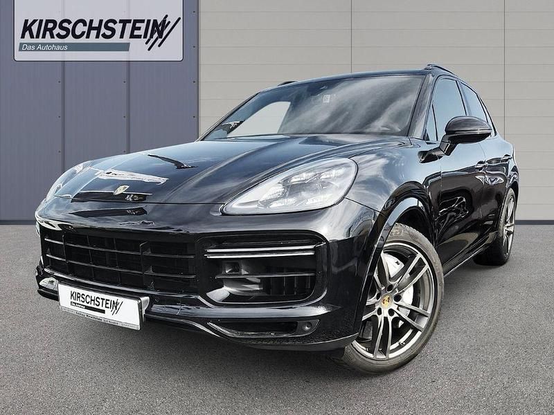 Schwarz Gebraucht 2018 Porsche Cayenne Turbo Chrono SUV | 59.990 € (Superpreis) - Bild 1/4