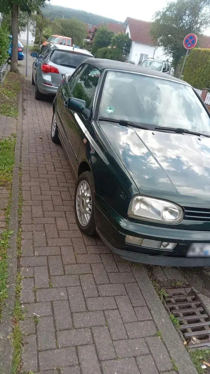 Gebraucht VW Golf Cabriolet 75 PS (55 kW) 1997 Grün Cabrio