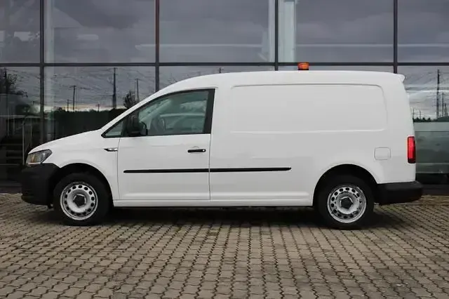 Gebraucht VW Caddy Maxi 125 PS (91 kW) 2019 Weiß Van / Kleinbus