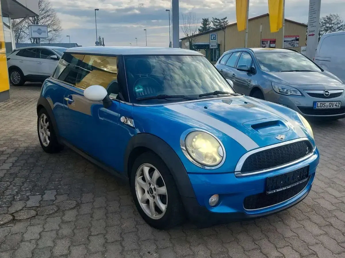 Gebraucht Mini Cooper S Coupé Sport 174 PS (127 kW) 2008 Laser blue metallic Coupé