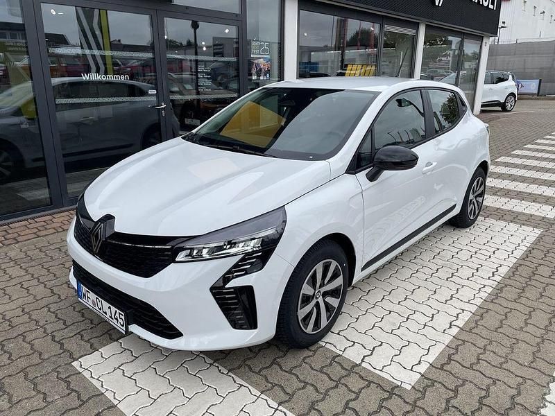 Neu Renault Clio V Evolution 67 PS (49 kW) 2025 Gletscherweiss (weiß) Limousine