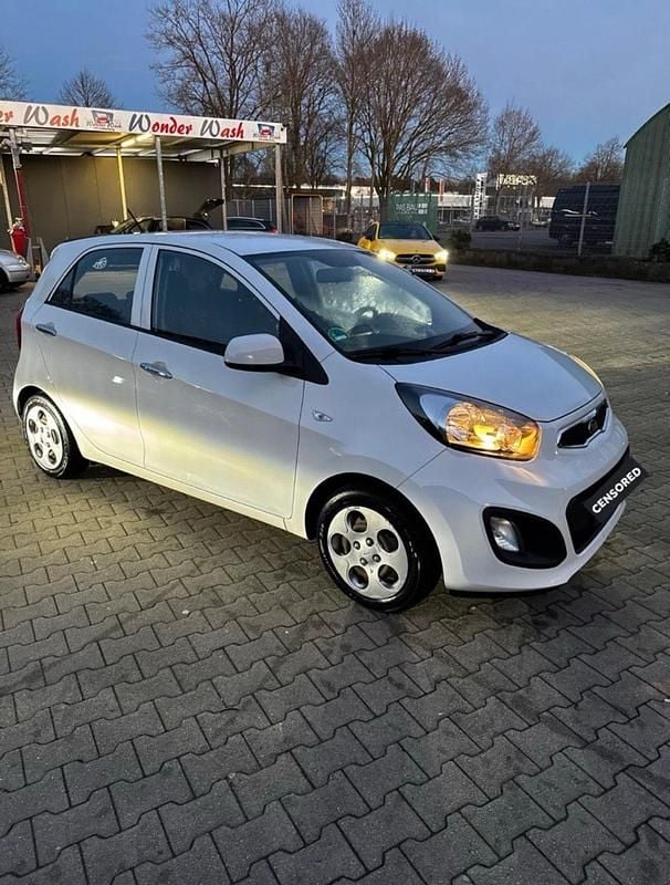 Gebraucht Kia Picanto 69 PS (50 kW) 2014 Weiß Kleinwagen