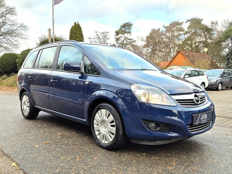 Blau Gebraucht 2011 Opel Zafira Family Van / Kleinbus | 5.990 € (Fairer Preis) - Bild 1/4