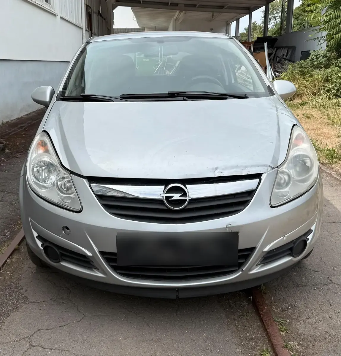 Gebraucht Opel Corsa 60 PS (44 kW) 2009 Silber Kleinwagen