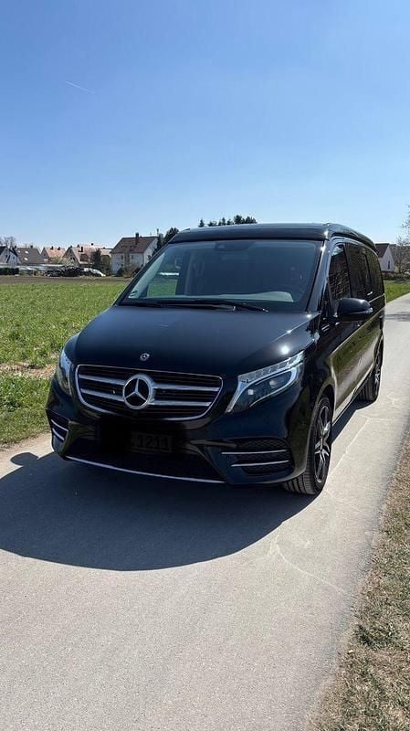 Schwarz Gebraucht 2019 Mercedes V250 Marco Polo Van / Kleinbus | 52.990 € (Superpreis) - Bild 1/4