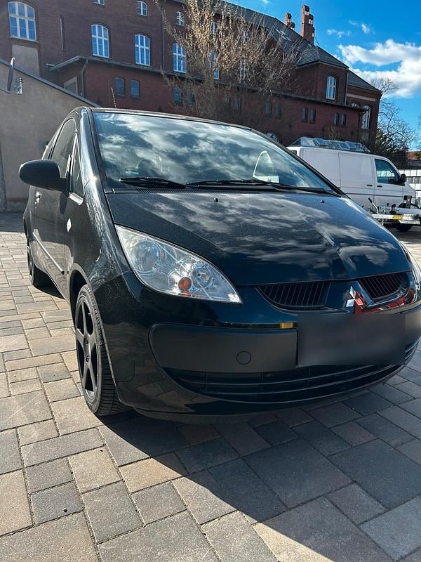 Gebraucht Mitsubishi Colt 95 PS (69 kW) 2007 Schwarz Kleinwagen