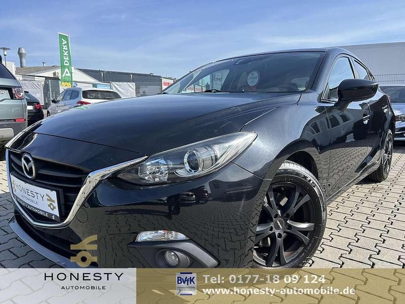 Schwarz Gebraucht 2015 Mazda 3 Center-Line Limousine | 6.490 € (Guter Preis) - Bild 1/3