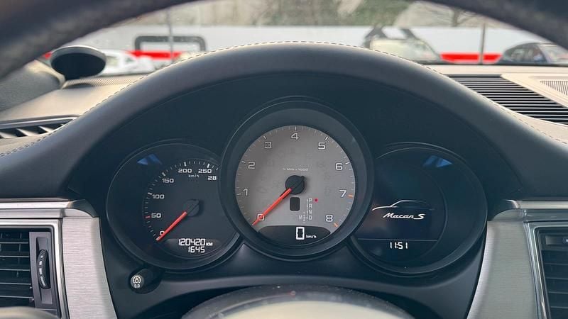 Gebraucht Porsche Macan S 340 PS (250 kW) 2016 Blau SUV