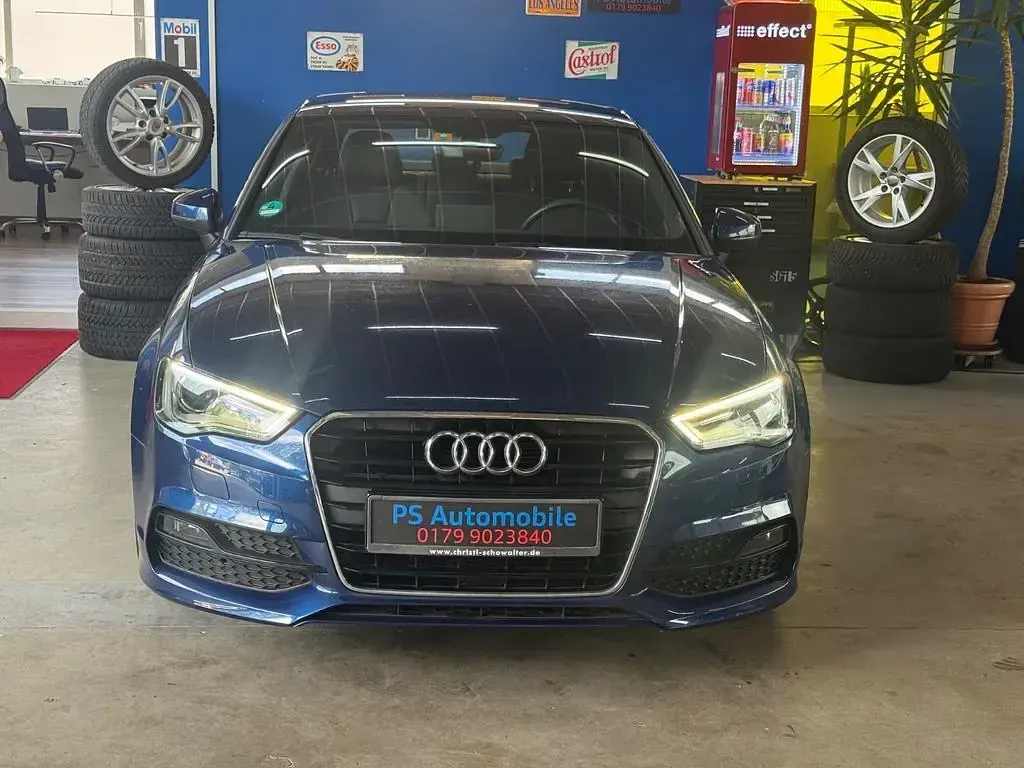 Gebraucht Audi A3 S-Line 150 PS (110 kW) 2016 Blau Limousine