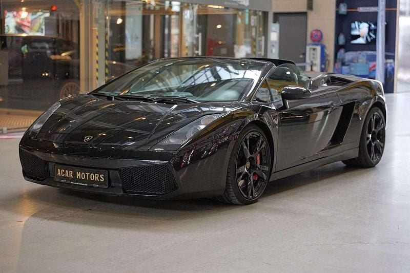Usata Lamborghini Gallardo 519 CV (381 kW) 2007 Nero Cabrio