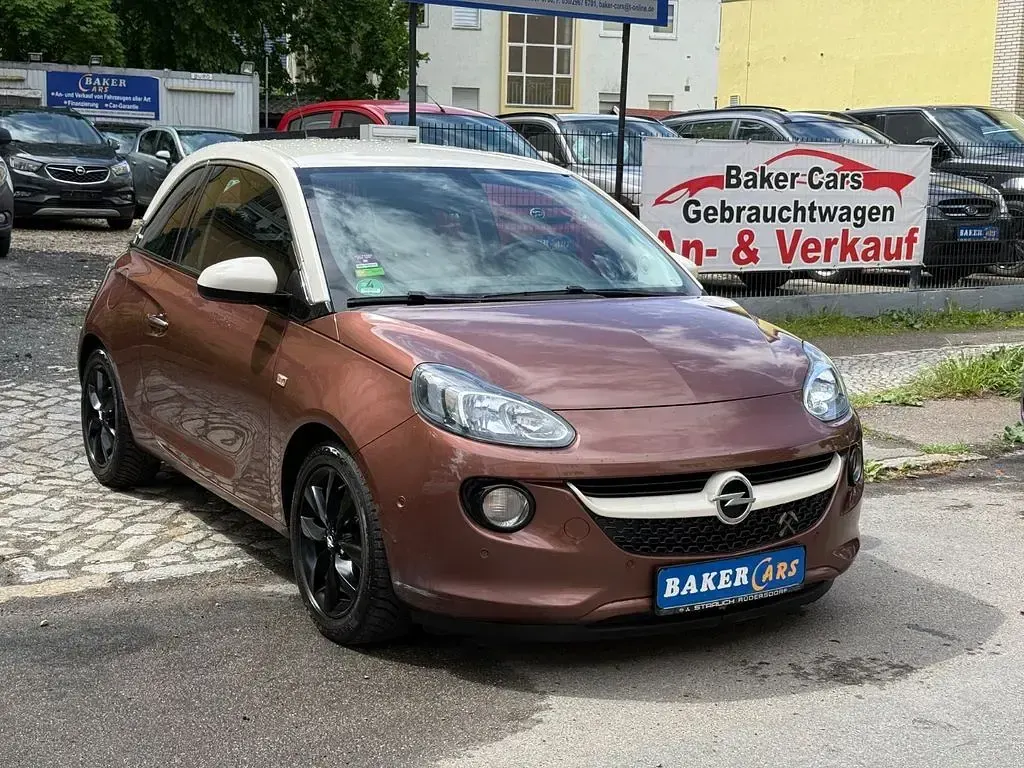 Gebraucht Opel Adam Unlimited 101 PS (74 kW) 2017 Braun Kleinwagen