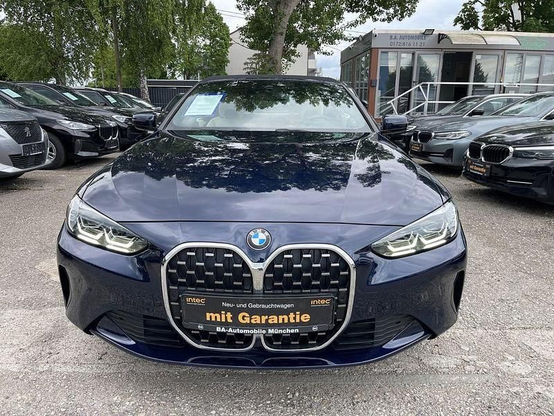 Blau Gebraucht 2021 BMW 420 Sport Line Cabrio | 32.950 € (Guter Preis) - Bild 1/4