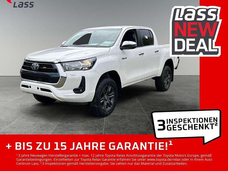 Schneeweiß Gebraucht 2024 Toyota HiLux Comfort Abholung | 47.390 € (Etwas zu teuer) - Bild 1/4
