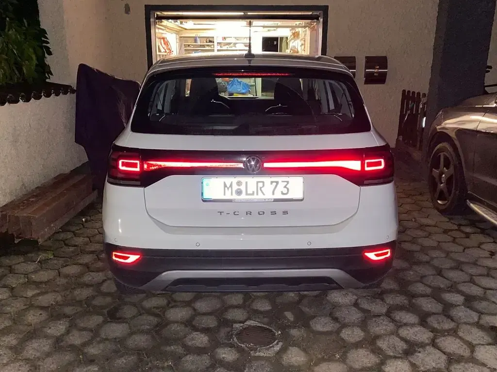 Gebraucht VW T-Cross 2019 Weiß SUV