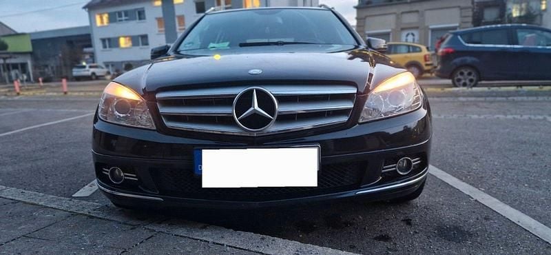 Schwarz Gebraucht 2008 Mercedes C200 Elegance Kombi | 5.200 € (Guter Preis) - Bild 1/4