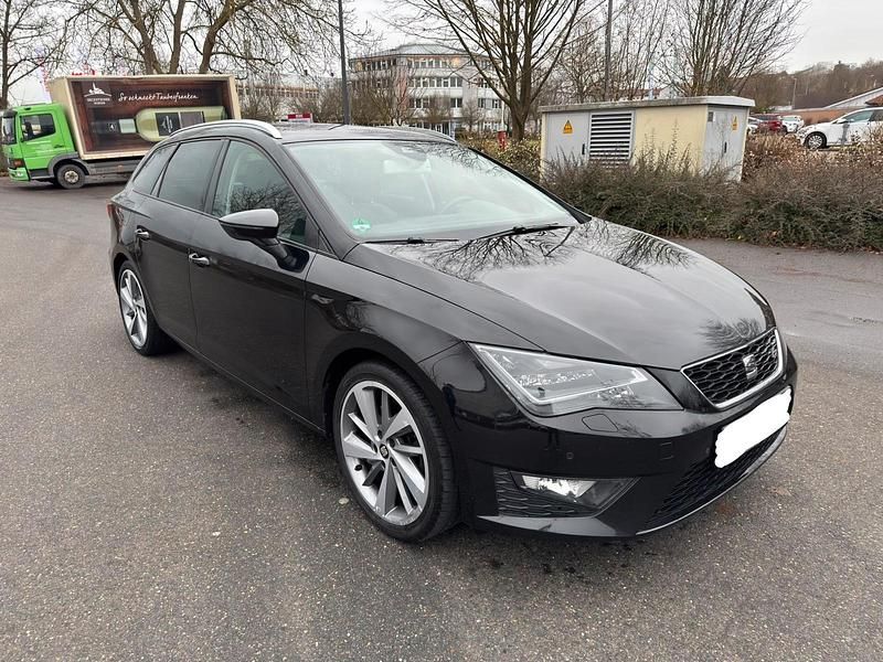 Schwarz Gebraucht 2015 Seat Leon FR Kombi | 7.900 € (Superpreis) - Bild 1/4