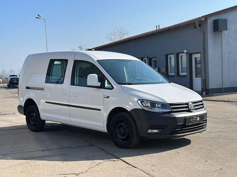 Gebraucht VW Caddy Maxi 122 PS (89 kW) 2021 Weiß Van / Kleinbus