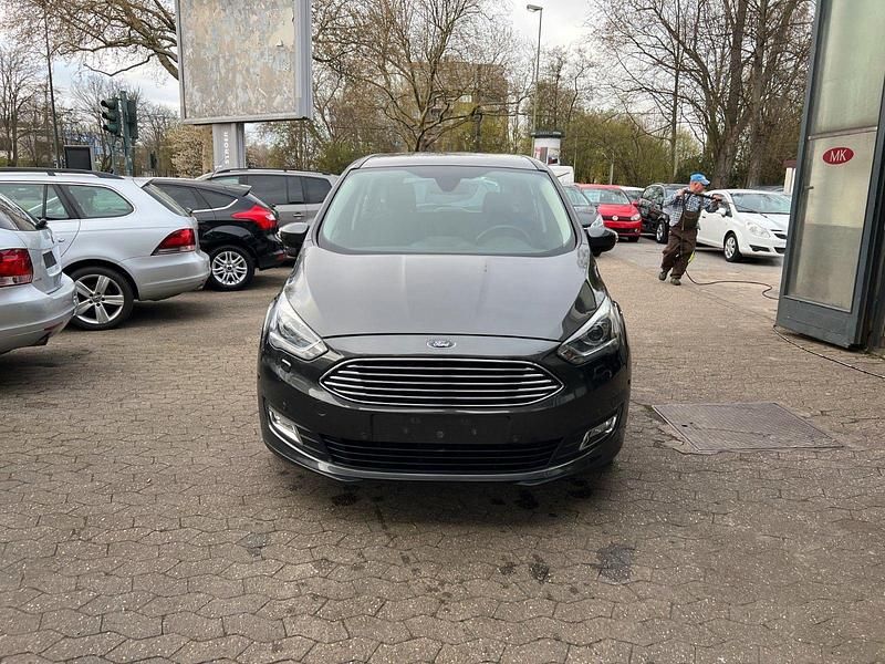 Gebraucht Ford Grand C-Max Titanium 125 PS (91 kW) 2017 Grau Van / Kleinbus