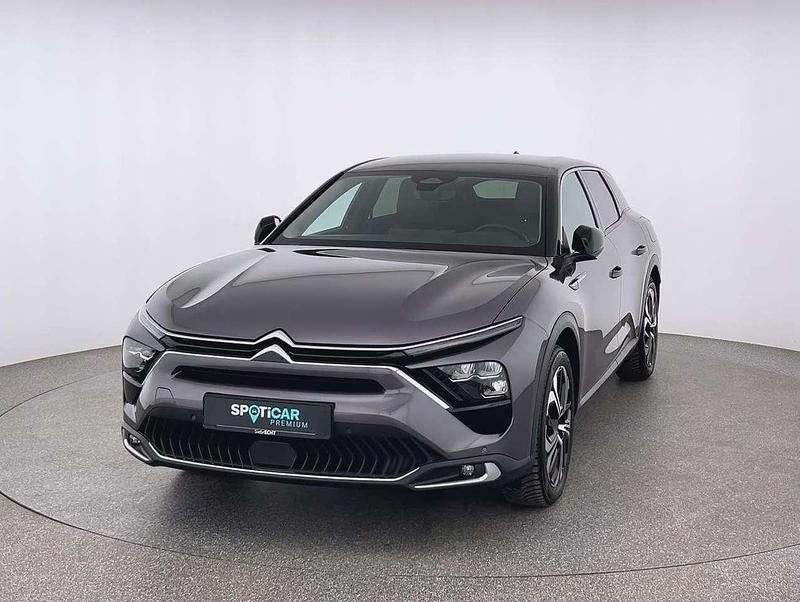 Grau (metallic) Gebraucht 2022 Citroën C5 X Shine Kombi | 27.470 € (Fairer Preis) - Bild 1/4