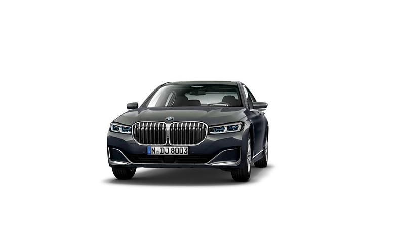 Dravitgrau (grau) Gebraucht 2019 BMW 740 Executive Limousine | 44.990 € (Teuer) - Bild 1/4