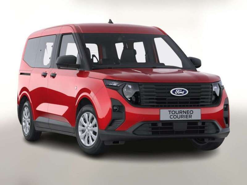 Fantastic red metallic Neu 2025 Ford Tourneo Courier Trend Van / Kleinbus | 26.560 € (Guter Preis) - Bild 1/4
