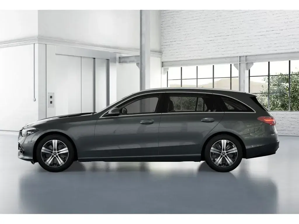Gebraucht Mercedes C200 Avantgarde 204 PS (150 kW) 2024 Metalliclack selenitgrau Kombi