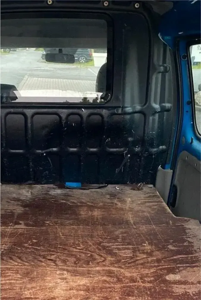 Gebraucht Renault Kangoo 80 PS (58 kW) 2004 Blau Van / Kleinbus