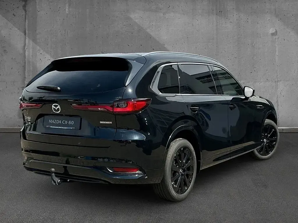 Neu Mazda CX-80 Homura-Line 254 PS (186 kW) 2025 Jet black SUV