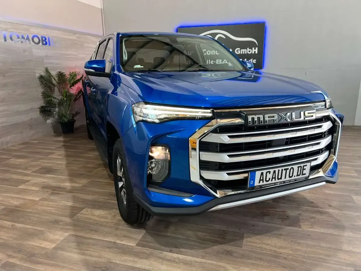 Nowe Maxus T90 130 kW (177 KM) 2026 Niebieski Pickup