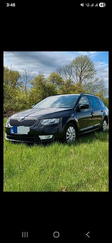 Schwarz Gebraucht 2017 Skoda Octavia Style Kombi | 9.500 € (Superpreis) - Bild 1/4