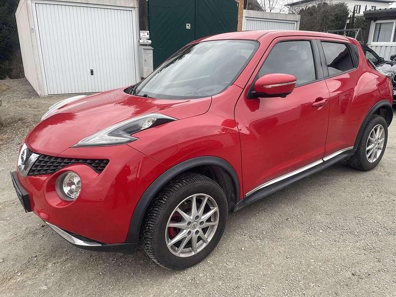 Gebraucht Nissan Juke Acenta 110 PS (80 kW) 2015 Rot SUV
