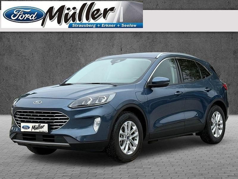 Blau Gebraucht 2021 Ford Kuga Titanium X SUV | 23.400 € (Superpreis) - Bild 1/4