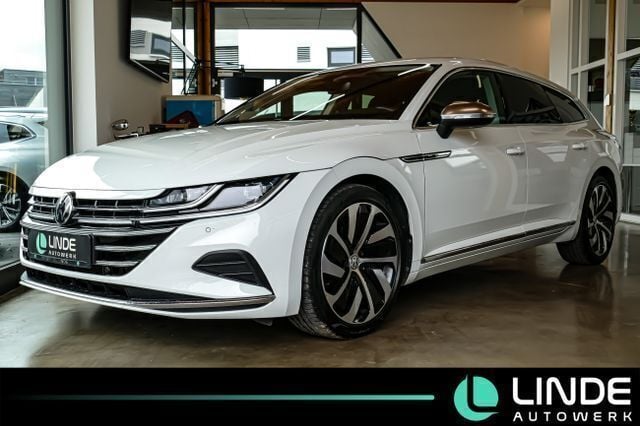 Pure white Gebraucht 2021 VW Arteon Elegance Kombi | 28.990 € (Superpreis) - Bild 1/4