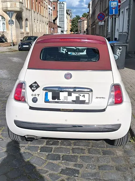 Gebraucht Fiat 500C 105 PS (77 kW) 2014 Weiß Cabrio