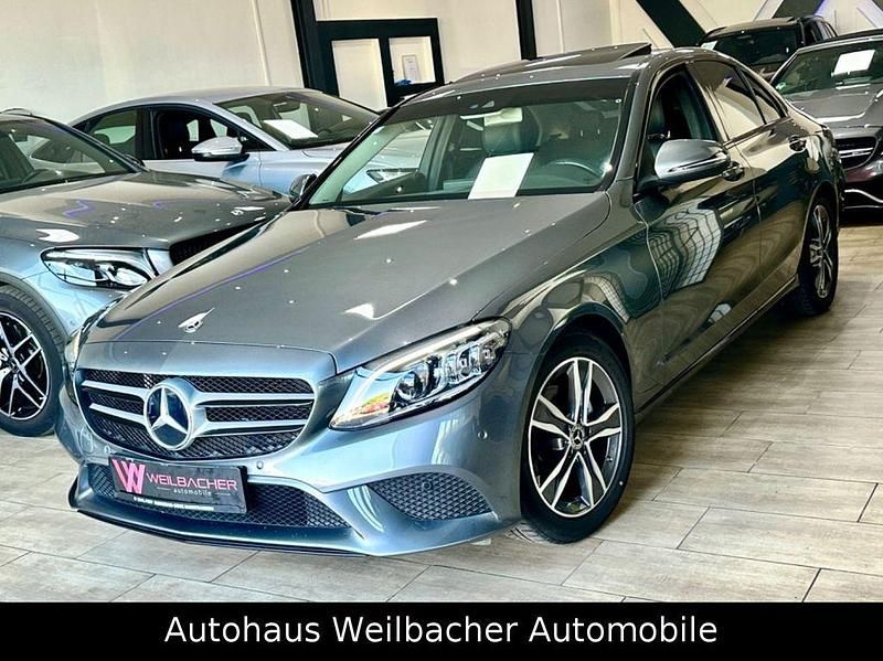 Selenitgrau Gebraucht 2019 Mercedes C180 Avantgarde Limousine | 21.900 € (Superpreis) - Bild 1/4