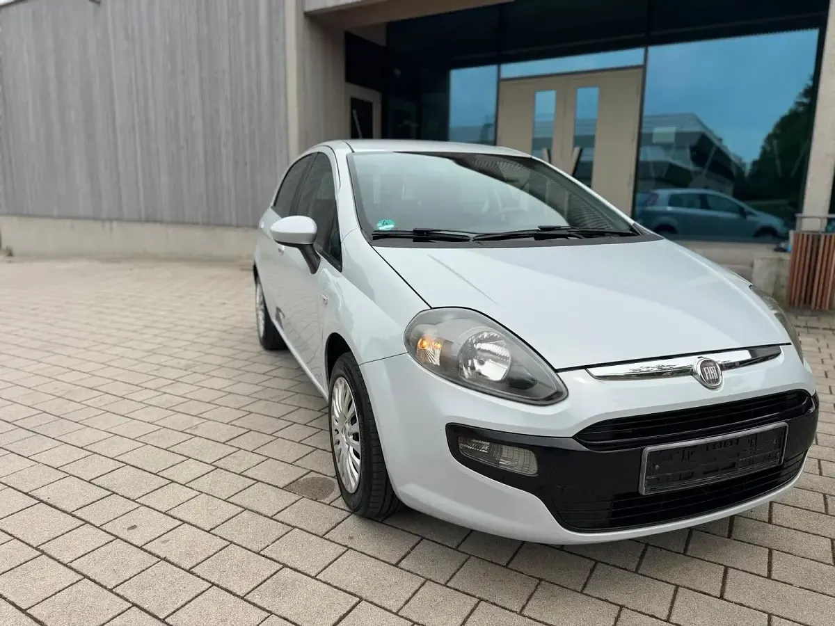 Gebraucht Fiat Punto 2013 Weiß Kleinwagen
